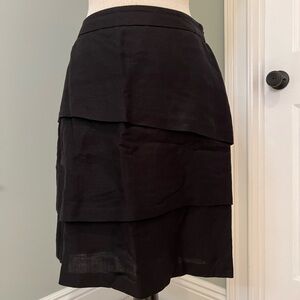 Adrienne Vittadini Black Mini Skirt | Size 4